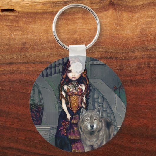 Schlüsselanhänger "Wolf Countess" (Vorderseite)