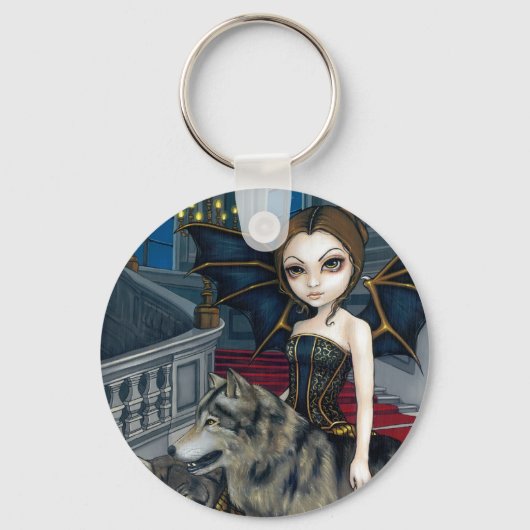 Schlüsselanhänger "Wolf Manor" (Vorderseite)