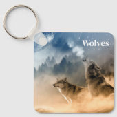 Schlüsselanhänger-Wolf Schlüsselanhänger (Vorderseite)