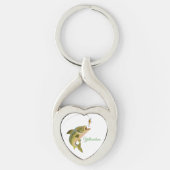 Schlüsselanhänger-Yellowstone-Fischerei Schlüsselanhänger (Vorderseite)