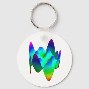 Schlüsselanhänger: Zernike polynomial Z(8,4) Schlüsselanhänger