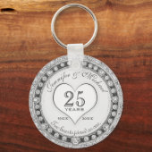 Schlüsselanhänger zum 25. Silver Anniversary (Vorderseite)