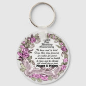 Schlüsselanhänger zum Hochzeitstag (Vorderseite)