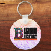 Schlüsselanhänger zum Marble-Designer für Schwarze (Vorderseite)