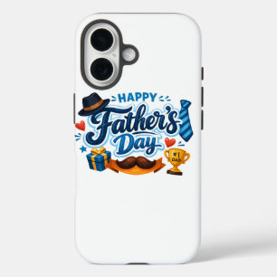 Schlüsselanhänger zum Vatertag iPhone 16 Hülle