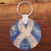 Schlüsselanhänger zur Bewusstseinsbildung bei Selb (Vorderseite)