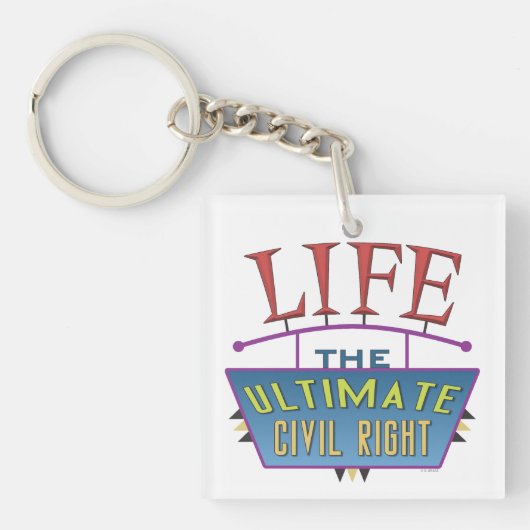 Schlüsselanhänger zur Förderung des Lebens. (Vorderseite)