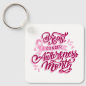 Schlüsselanhänger zur Sensibilisierung für Brustkr (Vorderseite)
