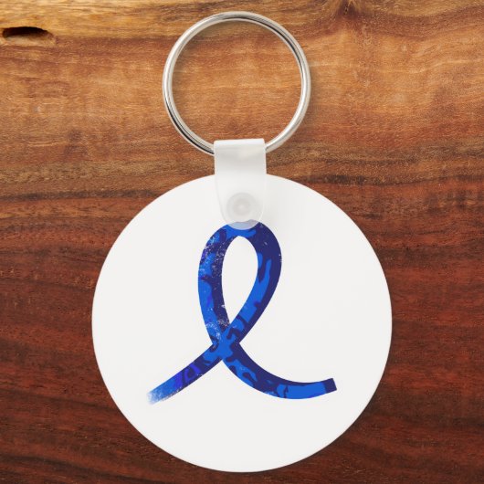 Schlüsselanhänger zur Sensibilisierung für Krebs (Vorderseite)