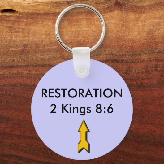 Schlüsselanhänger zur Wiederherstellung (Vorderseite)