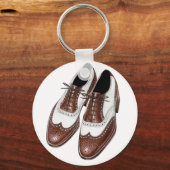 Schlüsselanhänger Zwei-Töne Wing Tipp Mens Fashion (Vorderseite)