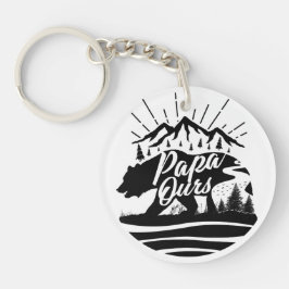 Schlüsselbund Bärenpapa für Fest der Väter Schlüsselanhänger