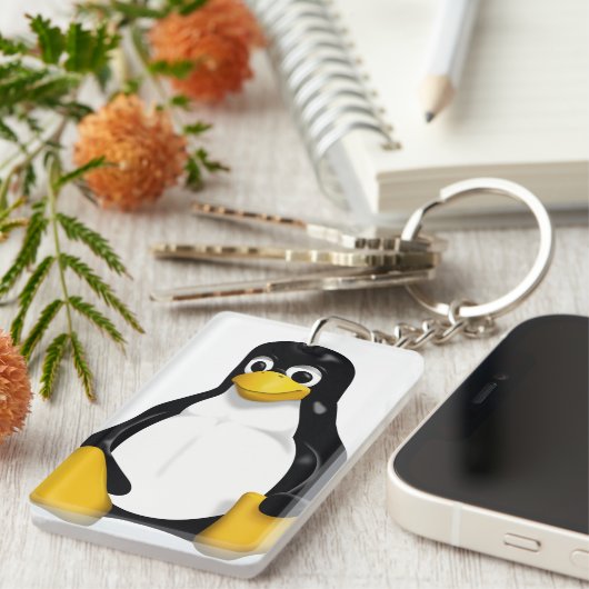 Schlüsselbund von Linux/TUX Schlüsselanhänger (Vorderseite rechts)