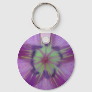 Schlüsselger Blüviolett-gelstern Schlüsselanhänger