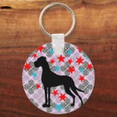 Schlüsselger Dogge Schlüsselanhänger (Vorderseite)