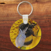 Schlüsselger Fleissimel hummel Schlüsselanhänger (Vorderseite)