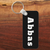 Schlüsselger mit Namen Abbas Schlüsselanhänger (Vorderseite)
