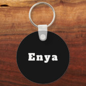 Schlüsselger mit Namen Enya Schlüsselanhänger (Vorderseite)