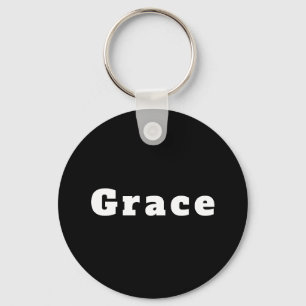 Schlüsselger mit Namen Grace Schlüsselanhänger