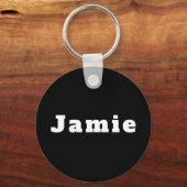 Schlüsselger mit Namen Jamie Schlüsselanhänger (Vorderseite)