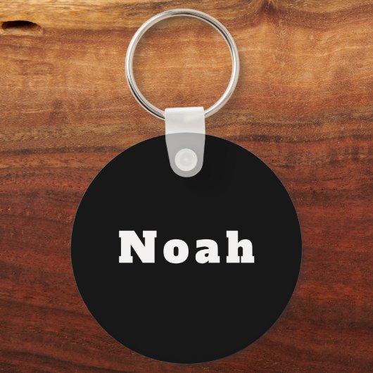 Schlüsselger mit Namen Noah Schlüsselanhänger (Vorderseite)