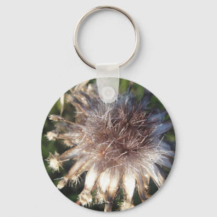 Schlüsselger Strohblumenstern Schlüsselanhänger