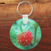 Schlüsselger Walderdbeere Schlüsselanhänger (Vorderseite)