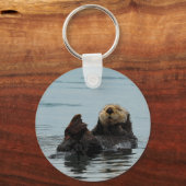 Schlüsselkette Alaskan Sea Otter Schlüsselanhänger (Vorderseite)