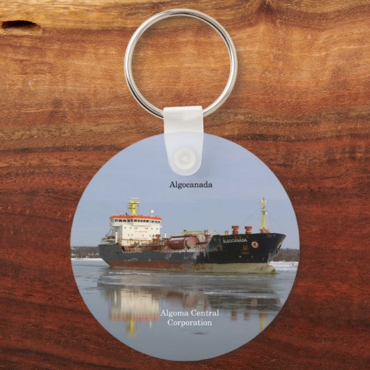 Schlüsselkette Algocanada Schlüsselanhänger (Vorderseite)