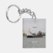 Schlüsselkette Algomarine Schlüsselanhänger (Vorderseite links)