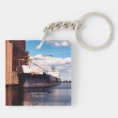 Schlüsselkette Algonorth Schlüsselanhänger (Rückseite)