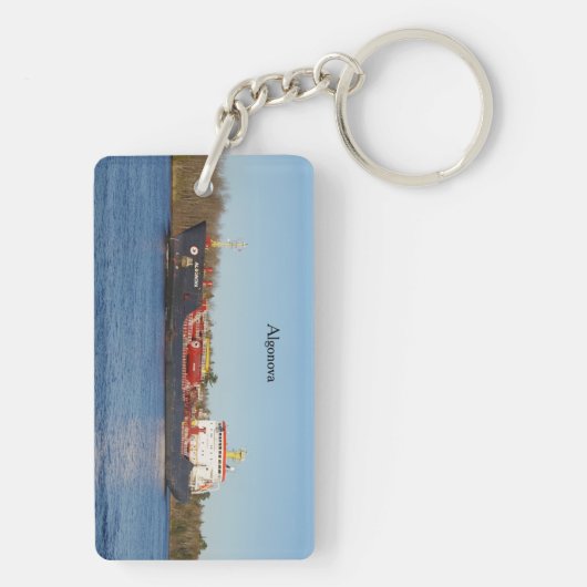 Schlüsselkette Algonova Schlüsselanhänger (Rückseite)