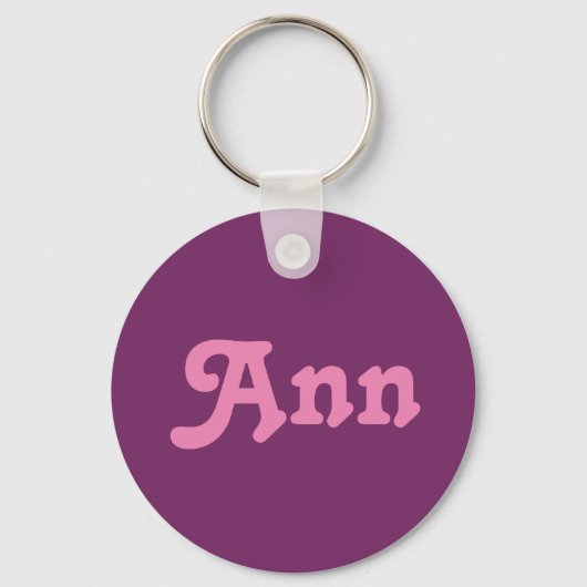 Schlüsselkette Ann Schlüsselanhänger (Vorderseite)