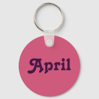 Schlüsselkette April