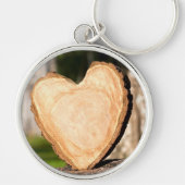 Schlüsselkette aus Holz Schlüsselanhänger (Vorne)