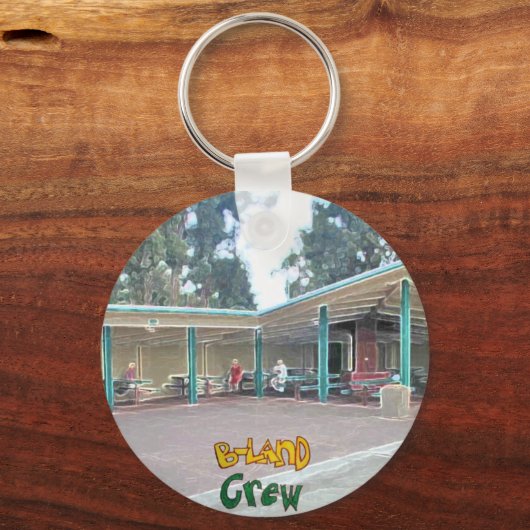 Schlüsselkette B-Land Schlüsselanhänger (Vorderseite)