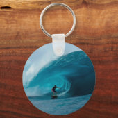 Schlüsselkette beim Surfen Schlüsselanhänger (Vorderseite)