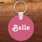Schlüsselkette Belle Schlüsselanhänger (Vorderseite)