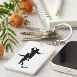 Schlüsselkette: Body Builder Schlüsselanhänger