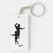 Schlüsselkette: Body Builder Schlüsselanhänger (Rückseite)