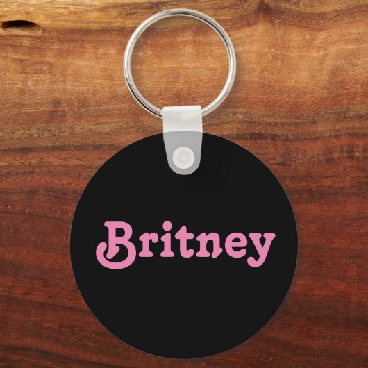 Schlüsselkette Britney Schlüsselanhänger (Vorderseite)
