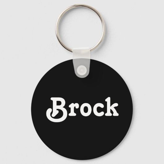 Schlüsselkette Brock Schlüsselanhänger (Vorderseite)