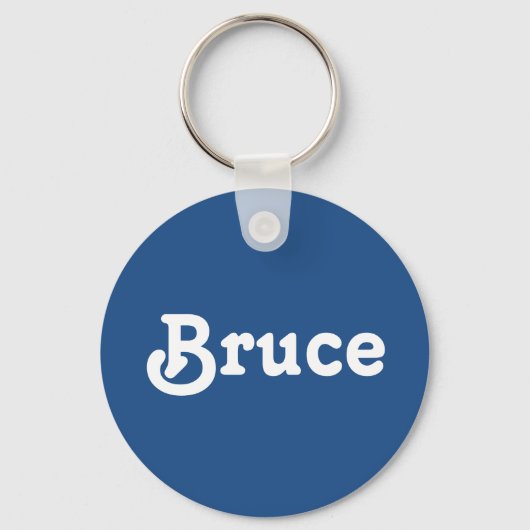 Schlüsselkette Bruce Schlüsselanhänger (Vorderseite)