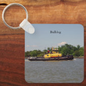 Schlüsselkette Bulldog Schlüsselanhänger (Vorderseite)