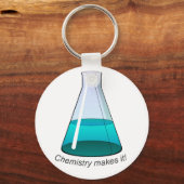 Schlüsselkette: Chemie macht es! Schlüsselanhänger (Vorderseite)