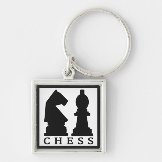Schlüsselkette CHESS Schlüsselanhänger (Vorne)