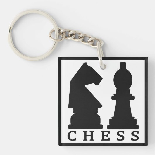Schlüsselkette CHESS Schlüsselanhänger (Vorderseite)