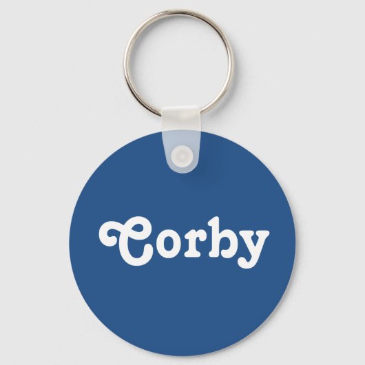 Schlüsselkette Corby Schlüsselanhänger (Vorderseite)