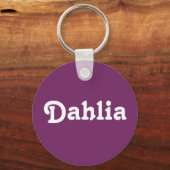 Schlüsselkette Dahlia Schlüsselanhänger (Vorderseite)