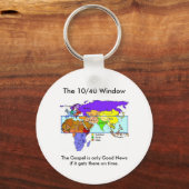Schlüsselkette - Das 10/40-Fenster Schlüsselanhänger (Vorderseite)